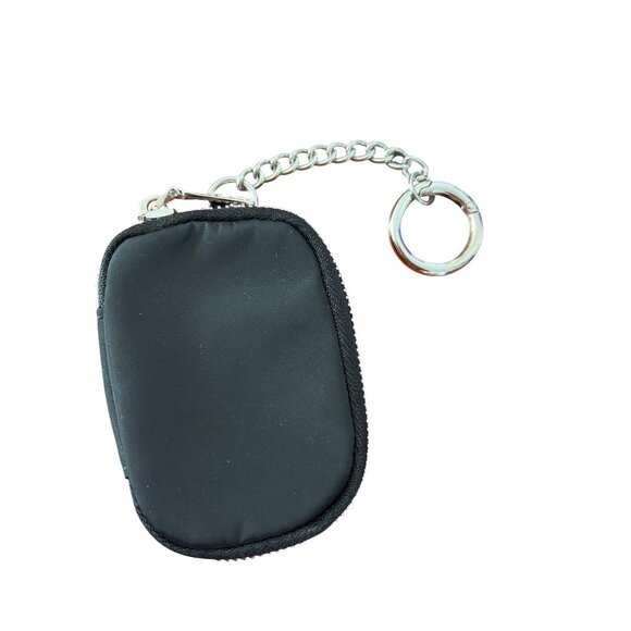 Steve Madden Black White Crossbody Bag Keychain BPinky Unisex Logo Strap Handles - Picture 6 of 7